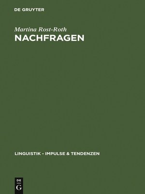 cover image of Nachfragen